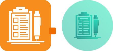 Check List Icon Design vector