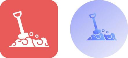 Shovel Icon Design vector