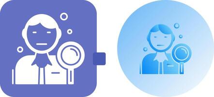 Candidate Icon Design vector