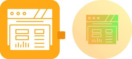Dashboard Icon Design vector