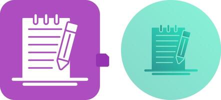 Check Up List Icon Design vector