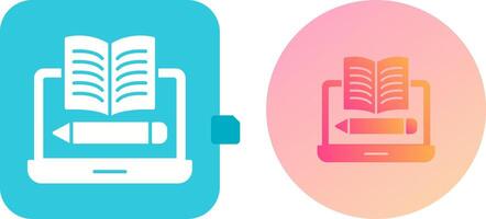 Written Icon Design vector