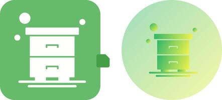 Table Icon Design vector