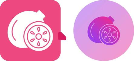 Kiwi Icon Design vector