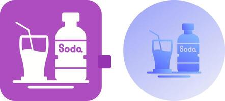 soda icono diseño vector