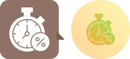 Timer Icon Design vector