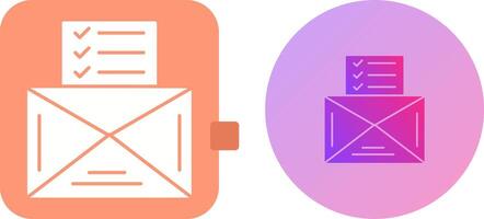 Check List Icon Design vector