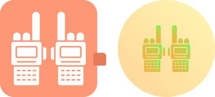 Walkie Talkie Icon Design vector