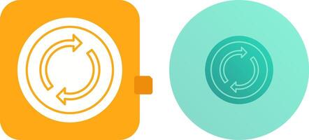 Loop Icon Design vector