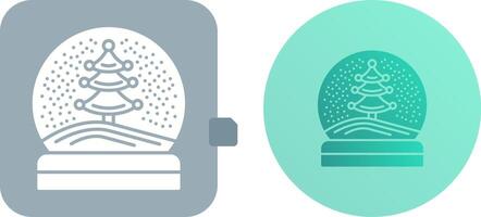 Snow Glob Icon Design vector