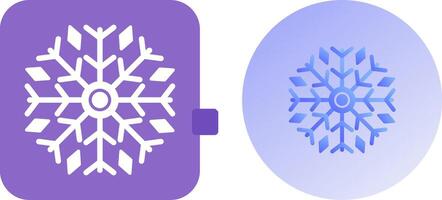 Ice Icon Design vector