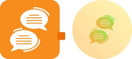 Chat Icon Design vector