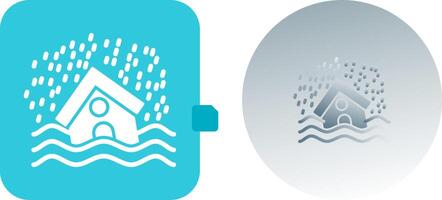 Disaster Icon Design vector