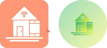 Home Automation Icon Design vector