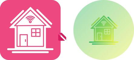 Smart Home Icon Design vector