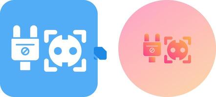 Socket Icon Design vector