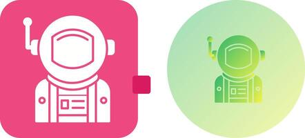 Astronaut Icon Design vector