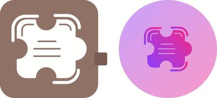 Puzzle Icon Design vector
