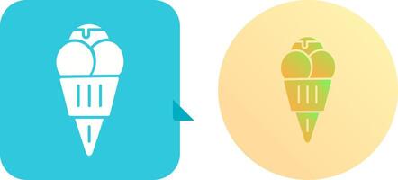 Ice cream Icon Design vector
