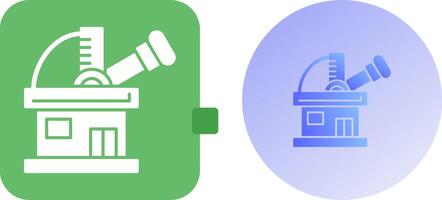 Observatory Icon Design vector