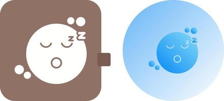 Sleep Icon Design vector