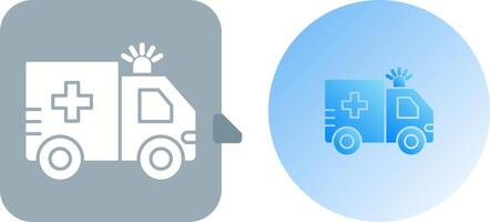 Ambulance Icon Design vector