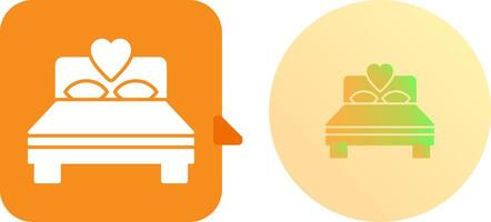 Bedroom Icon Design vector