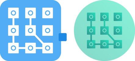 Pattern Icon Design vector