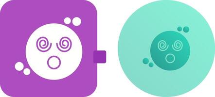 Dizzy Icon Design vector