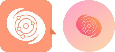 Galaxy Icon Design vector