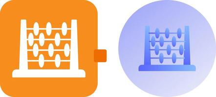 Abacus Icon Design vector