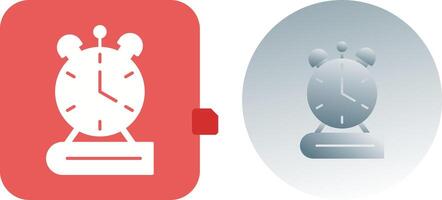 Alarm Clock Icon Design vector