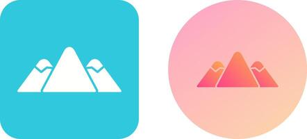 Mountain Icon Design vector