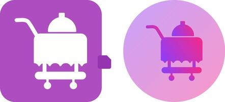 Room Service Icon Design vector