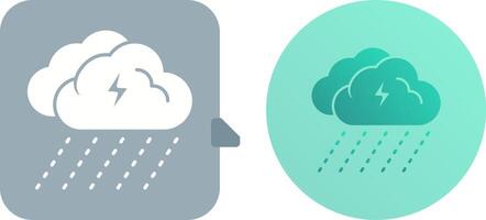 Rainy Day Icon Design vector