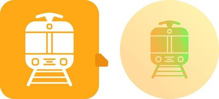 Tram Icon Design vector