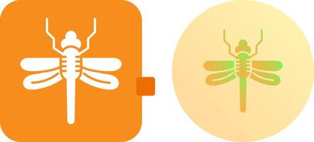 Dragonfly Icon Design vector