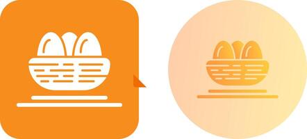 Eggs Icon Design vector