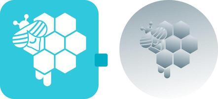 Honeycomb Icon Design vector