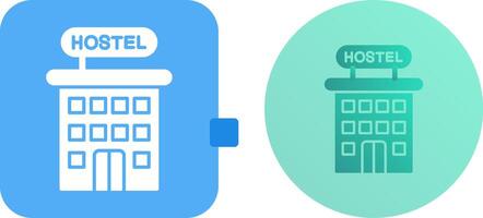 Hostel Icon Design vector