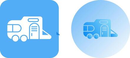 Caravan Icon Design vector