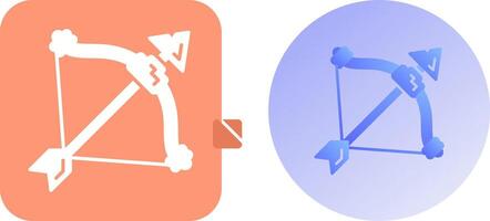 Crossbow Icon Design vector