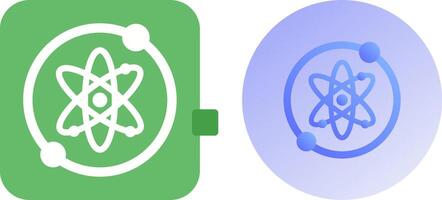 Proton Icon Design vector