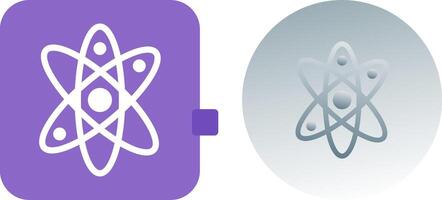 Atom Icon Design vector