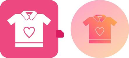 T Shirt Icon Design vector