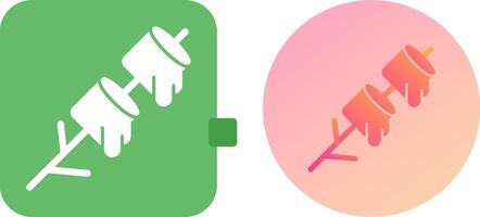 Marshmallows Icon Design vector