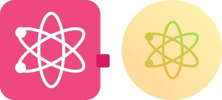 Atom Icon Design vector