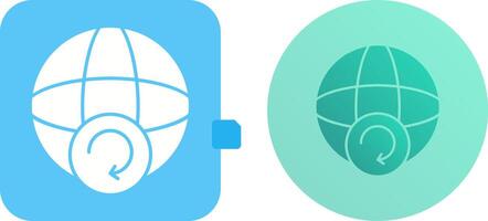 Earth Icon Design vector
