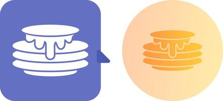 Pancake Icon Design vector