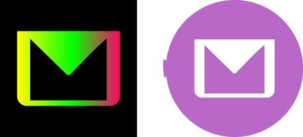 Unique Email Icon Design vector